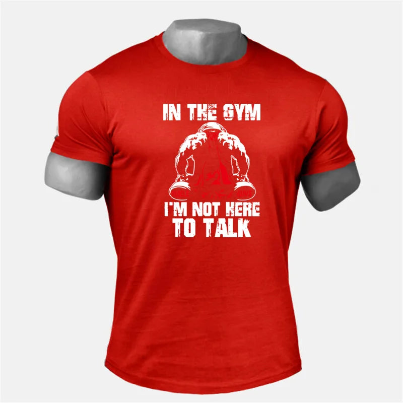 Muscleguys Brand Men's Gyms T Shirts slim fit T-Shirt Men Fitness Tops Bodybuilding Workout Clothes Cotton Tshirt male